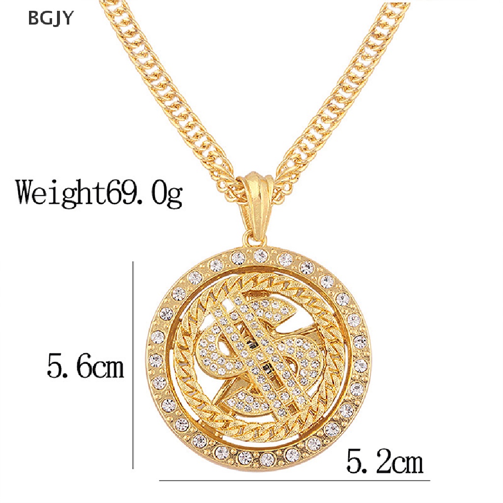 Vòng cổ Mặt Hình Tờ Tiền Đô La Phong Cách Hip Hop Cho Nam Mới