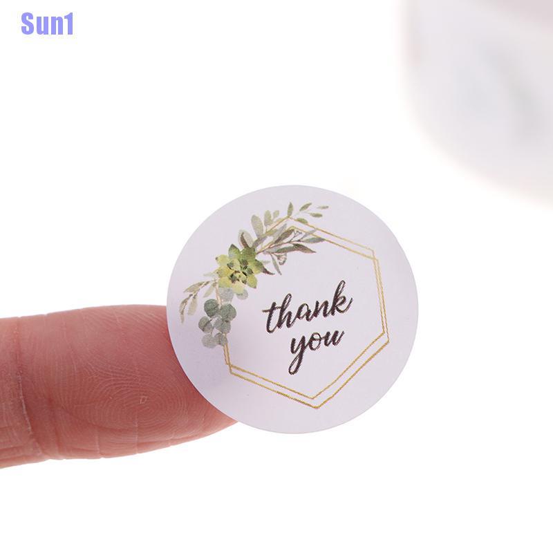 Cuộn 500 Miếng Dán Chữ Thank You Trang Trí