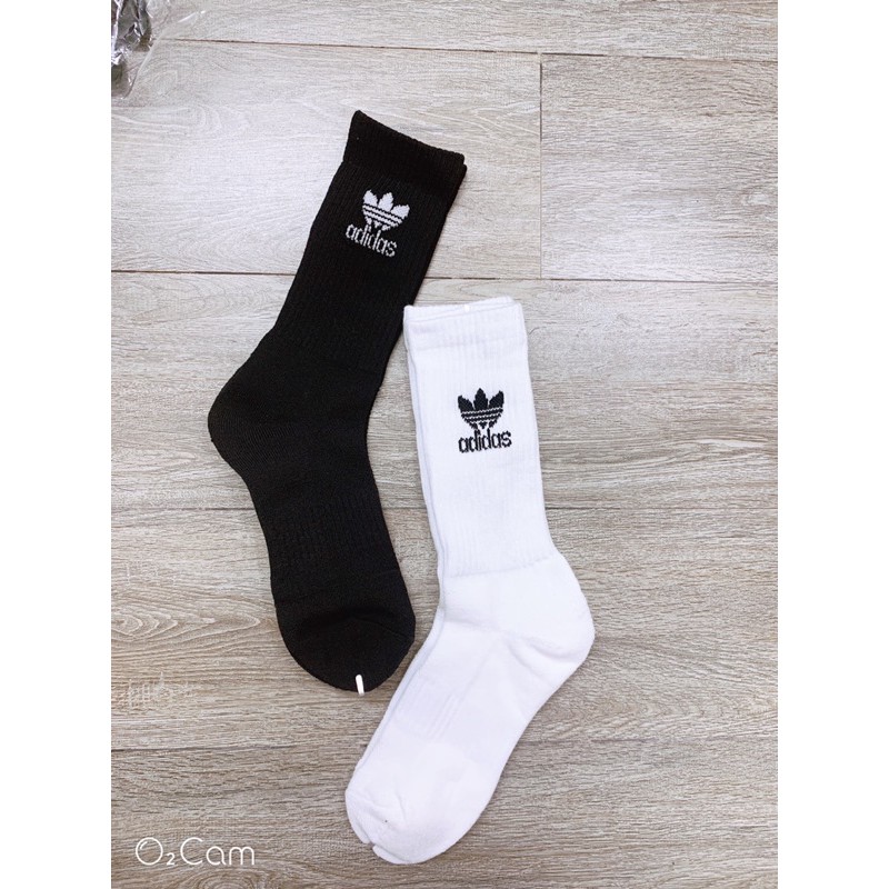 Tất thể thao - adidas cao cổ - hàng xuất dư