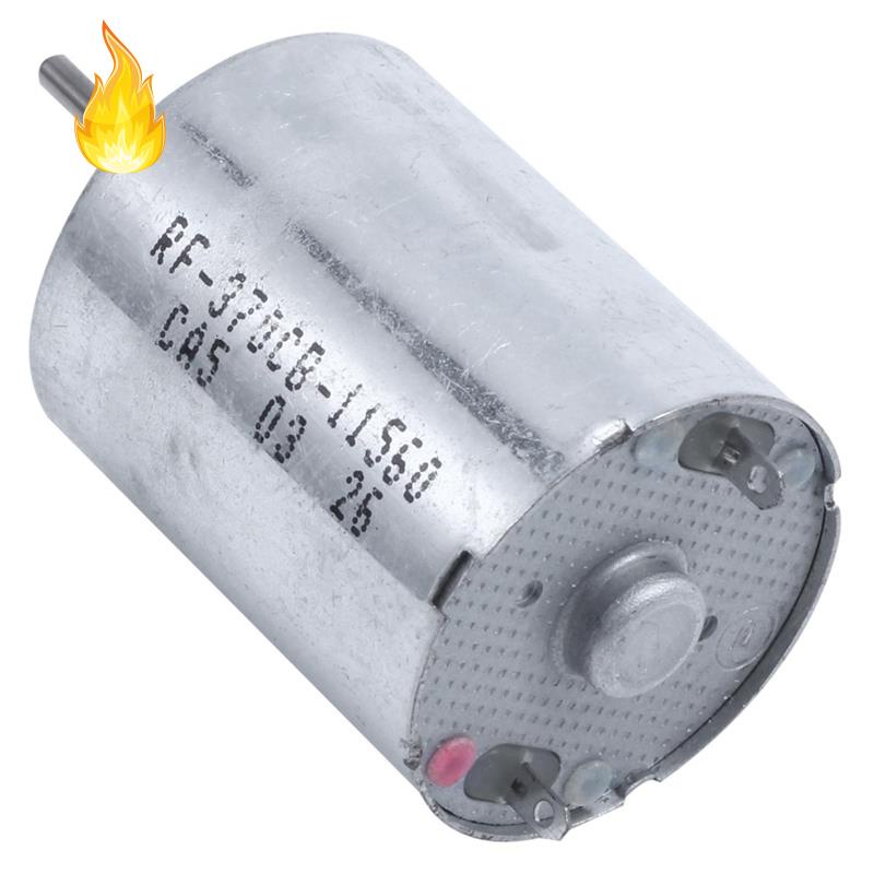 Động Cơ Điện Đầu Cuối Mini Tốc Độ Quay 2 Pin 2P DC 9V 6760RPM
