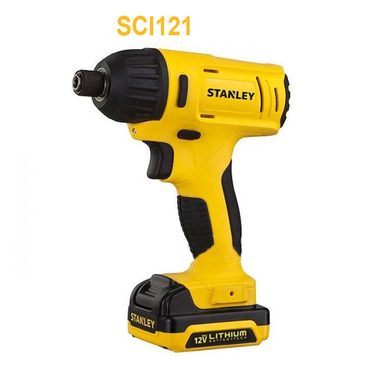 Bộ 2 Máy Khoan, Máy Bắt Vít Dùng Pin 1.5Ah Stanley 12V SCHI121S2FK