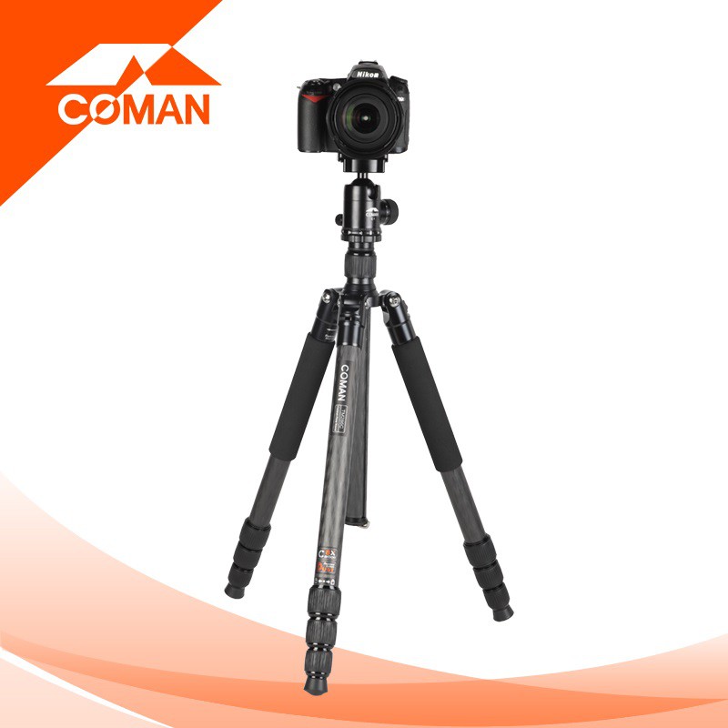 Chân máy ảnh Coman TM386CC3, Carbon