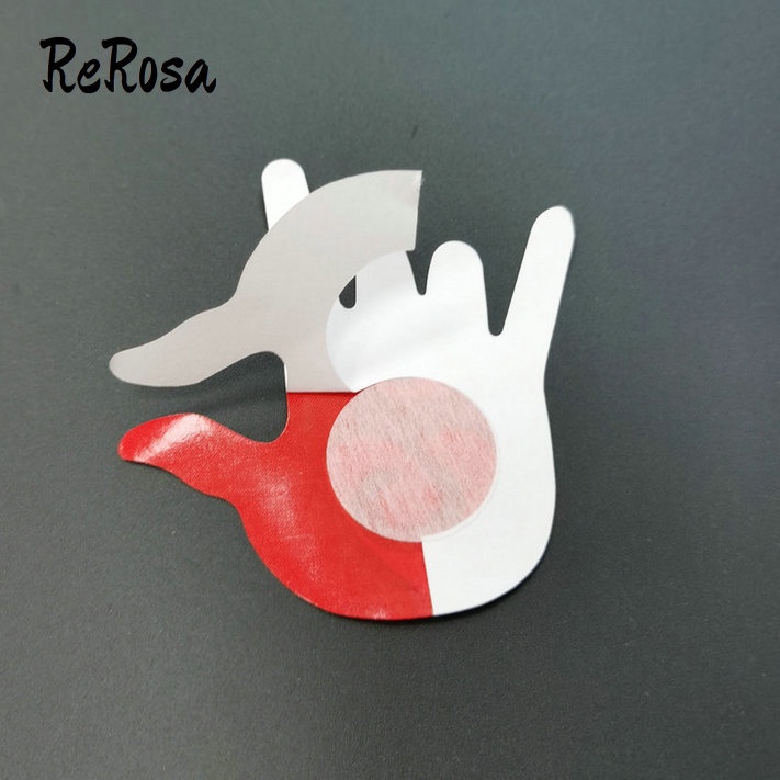 Cặp Miếng Dán Ngực Bằng Satin Hình Bàn Tay Quyến Rũ Cho Nữ