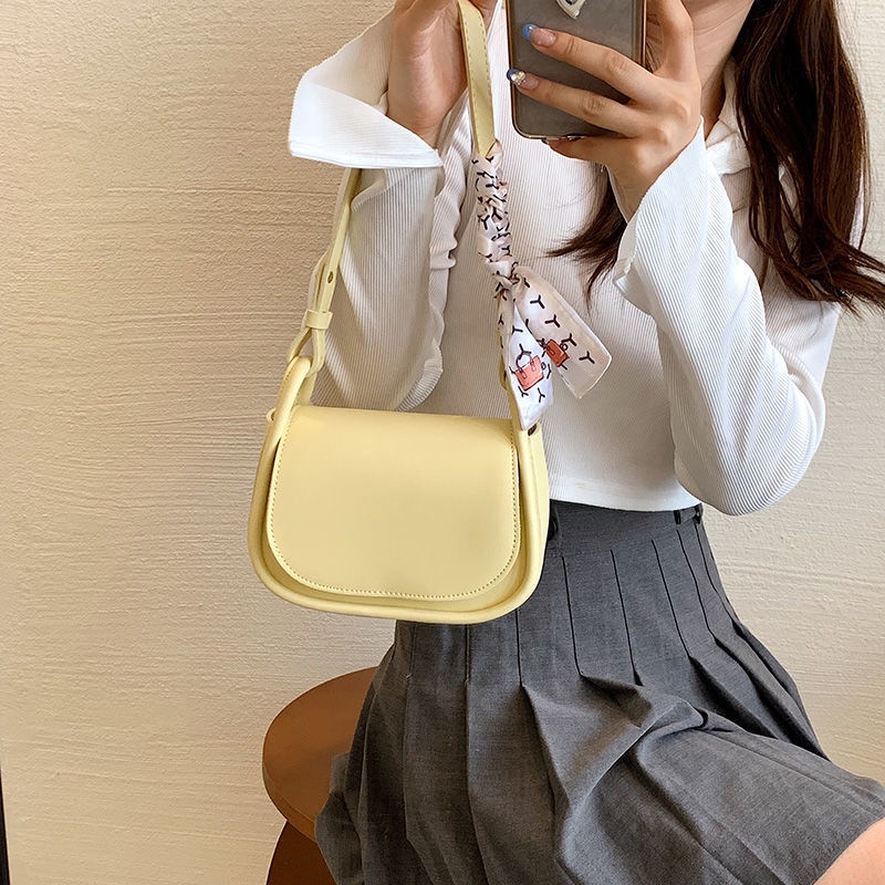 ENVIROSAX Túi yên gió IG thời trang mới túi đeo vai đơn giản túi yên đơn giản