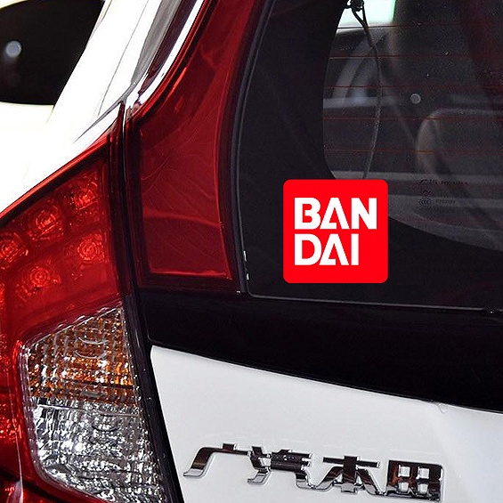 BANDAI Sticker Jdm Xe phản quang Dán xe máy JDM Mũ bảo hiểm xe máy Decal