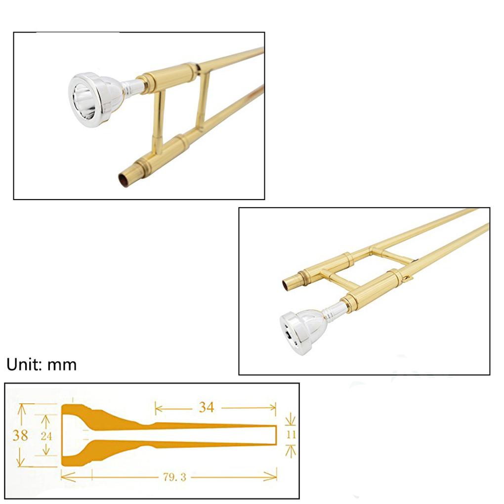 Phụ Kiện Kèn Alto Trombone 12C Bằng Hợp Kim Đồng Chất Lượng Cao
