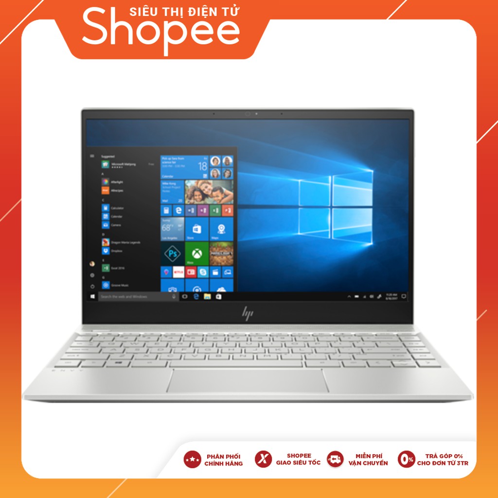 [Mã ELHPSEP giảm 12% tối đa 500k]Laptop HP ENVY 13-aq0026TU (Core i5-8265U/8GB RAM/256GB SSD/13.3'' FHD/6ZF38PA)