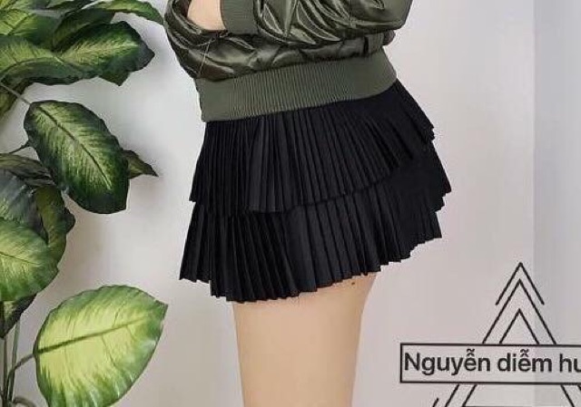Váy xếp ly hai tầng | BigBuy360 - bigbuy360.vn