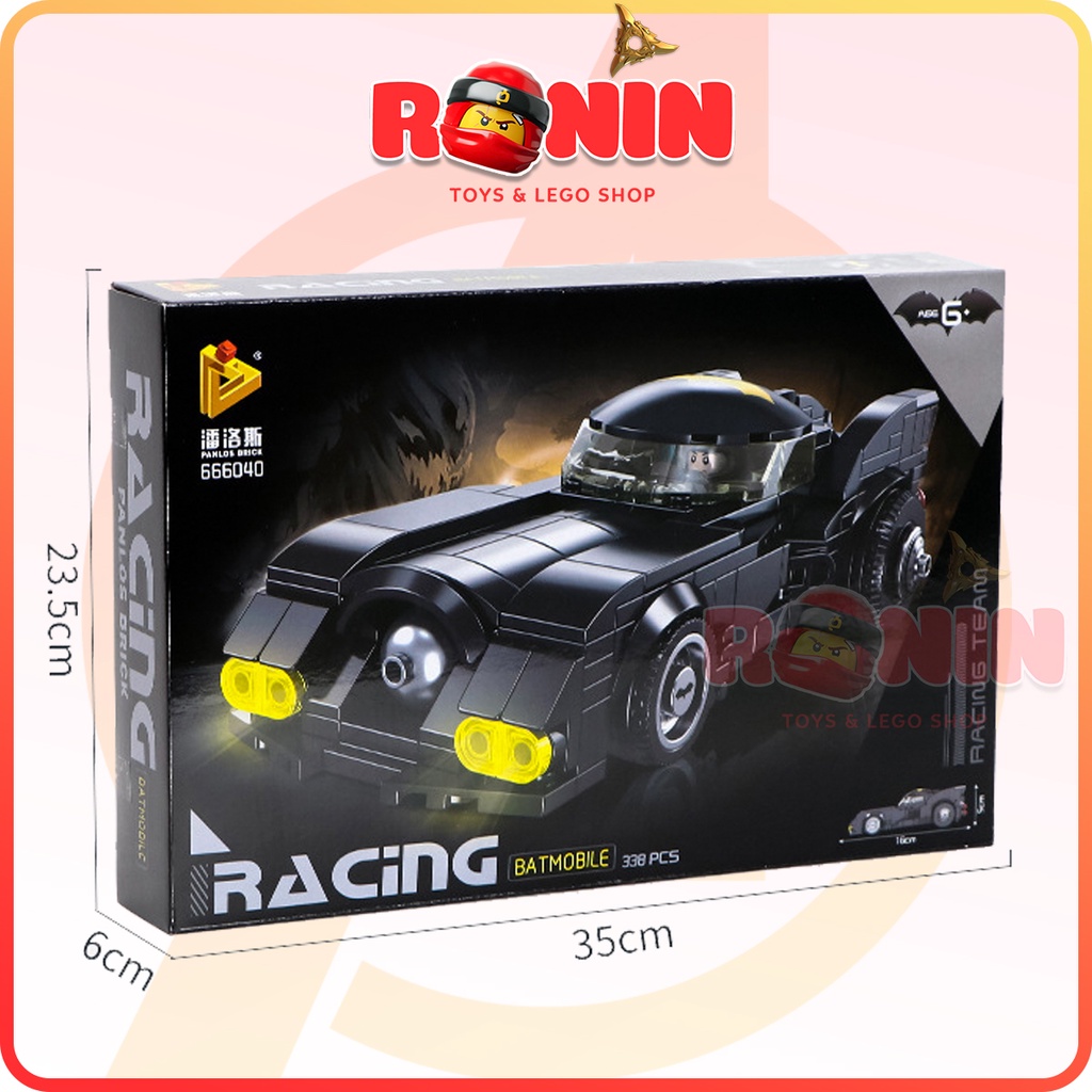 Bộ Đồ Chơi Lắp Ráp Bat*an: Siêu Xe Của Người Dơi Batmobile
