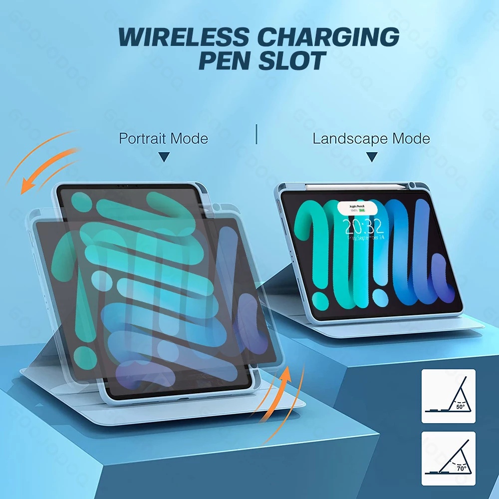 360° Bao Da Máy Tính Bảng PC Acrylic Trong Suốt Chống Sốc Cho Xiaomi Pad 5 5 Pro 11 "2022 Redmi Pad 10.61" Xiaomi MiPad 5 Pro