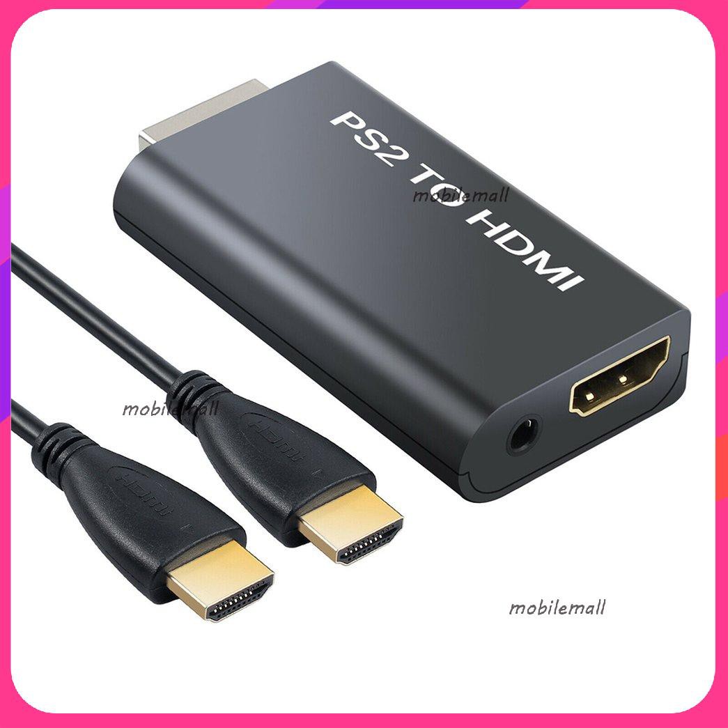 MớiFor PS2 to HDMI converter PS2 color difference HDMIPS2 game console to HDMI