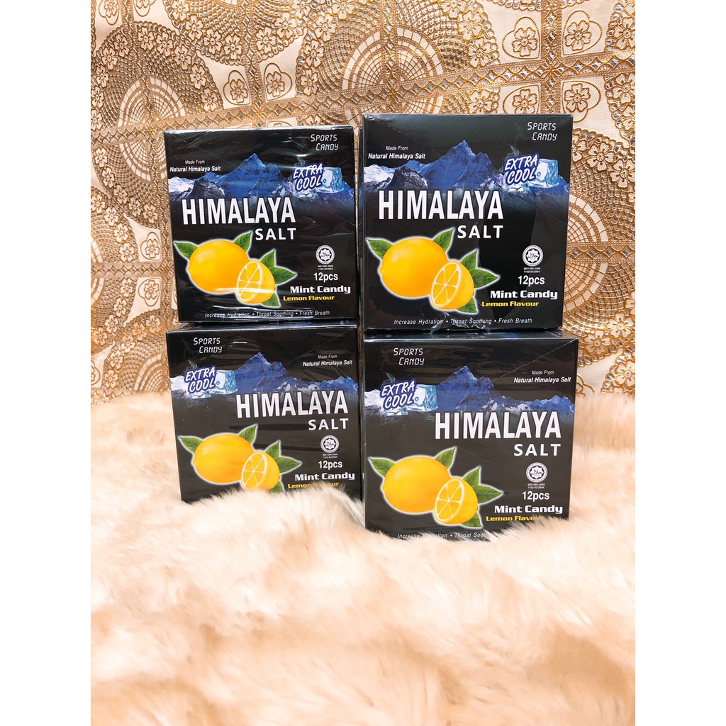 KẸO CHANH MUỐI HIMALAYA( HỘP 12 GÓI)