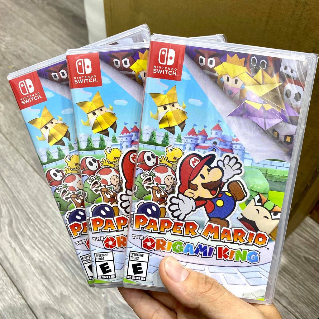 Đĩa Game Paper Mario: The Origami King - Cho Máy Nintendo Switch