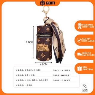 Móc khoá lv cao cấp đựng son