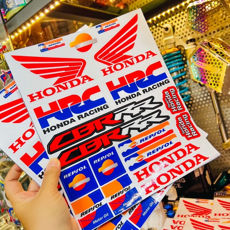 Tem Decal Set Sticker HRC ✌🇻🇳