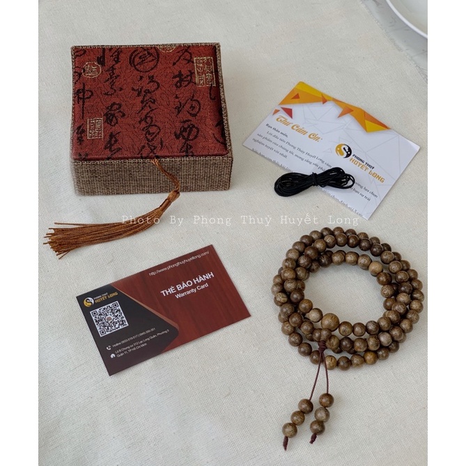 Chuỗi Trầm Hương 108 Hạt 6MM-8MM, Chuỗi Vòng Trầm Hương Tốc Thiên Nhiên May Mắn, Tài Lộc, Bình An | BigBuy360 - bigbuy360.vn