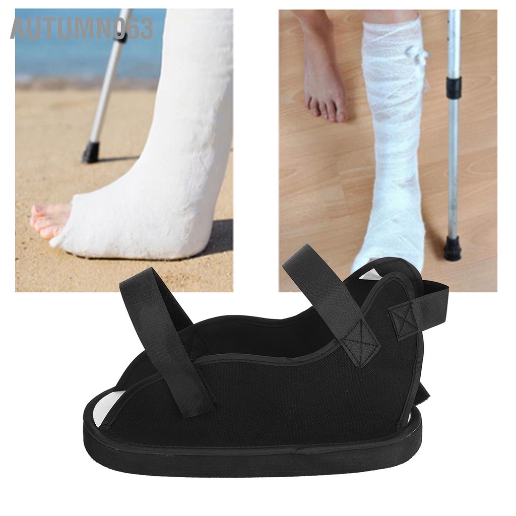 Post Op Giày hở ngón chân Gãy thạch cao Bảo vệ Chân hỗ trợ thiết bị cung cấp sức khỏe Autumn063