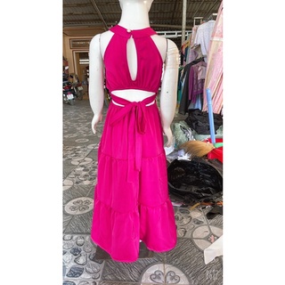 đầm maxi bé gái