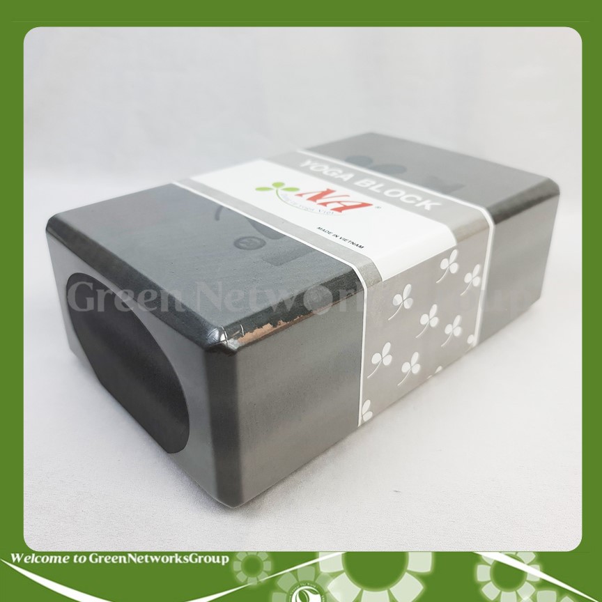 Gạch tập Yoga EVA cao cấp hỗ trợ tập luyện - Yoga Block Greennetworks ( 1 Cái )