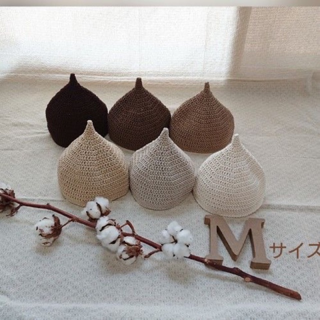 Mũ len chóp japan (be) xinh cho bé 🥔🥔🥔