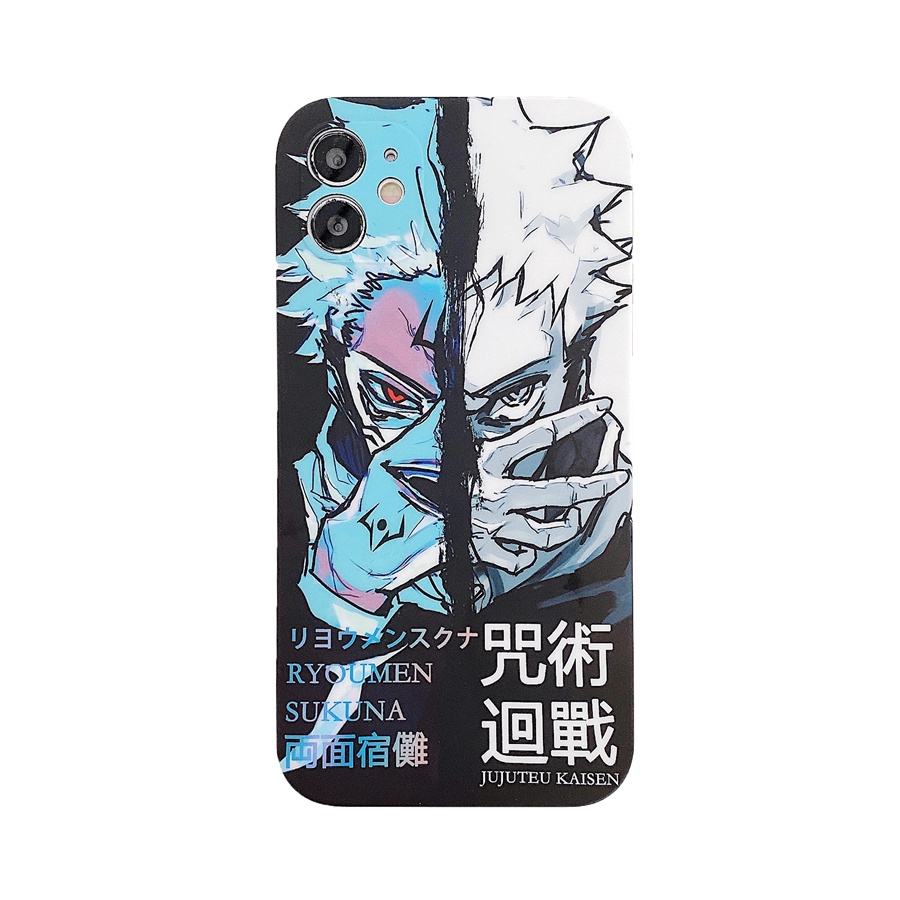 Ốp Điện Thoại Silicon In Hình Jujutsutsu Cho iPhone 14 Pro MAX iPhone 13 Pro MAX iPhone 12 Pro MAX iPhone 11 Pro MAX X XR XS MAX