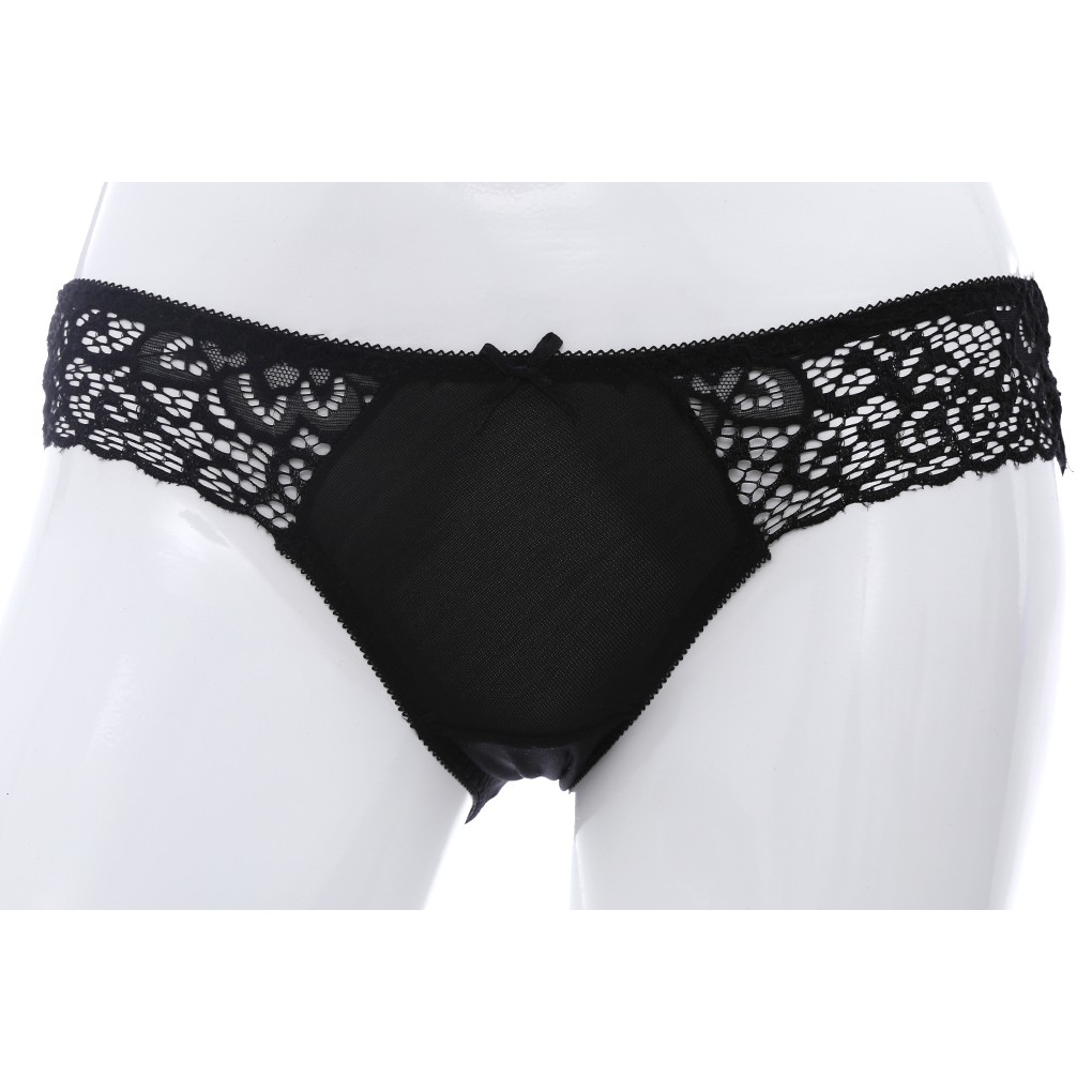 [JOBELLI] Combo 3 quần lót nữ ren phối thun lạnh không đường viền mông 1267