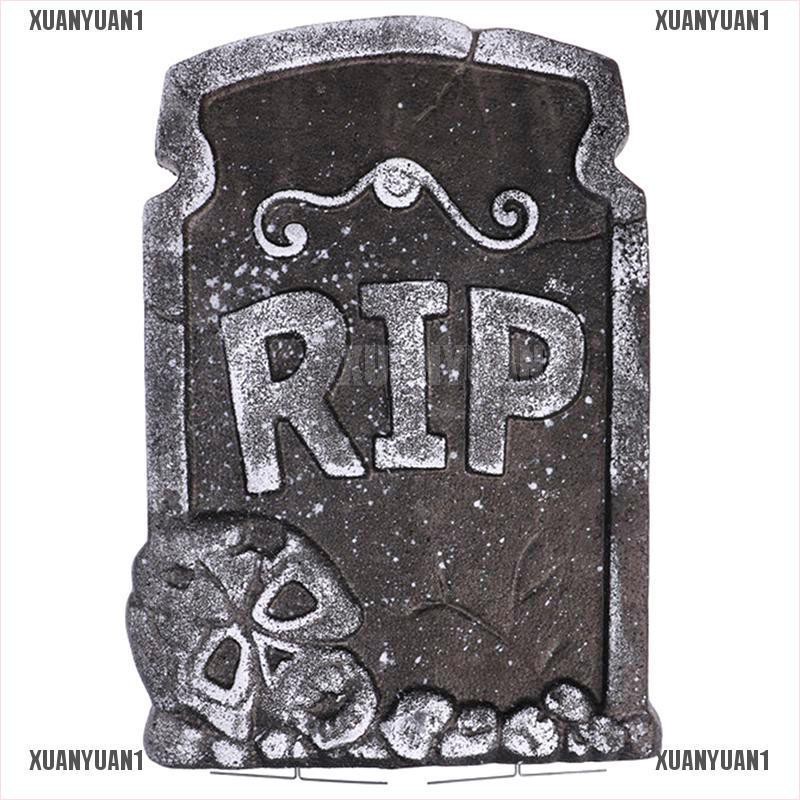 Bia mộ đạo cụ hóa trang halloween trong nhà/ ngoài trời