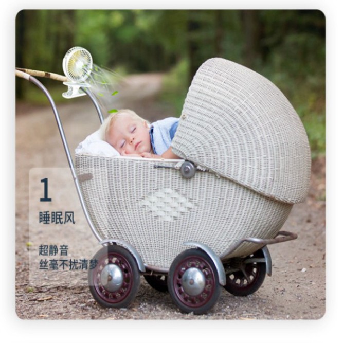 Quạt tích điện mini đa năng 2 trong 1 QTDMN GD | BigBuy360 - bigbuy360.vn