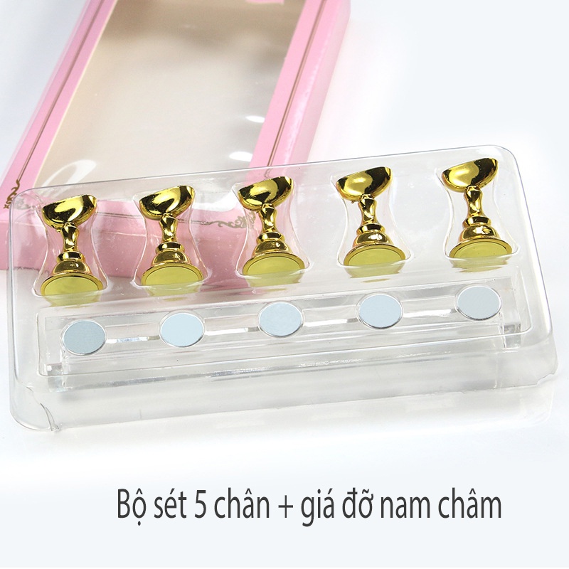 Đế gắn móng giả, đế nam châm gắn móng Jeliva Chính Hãng Dụng cụ làm nail giá rẻ