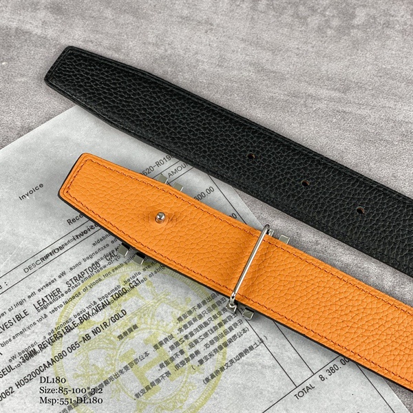 Dây lưng hai mặt hàng hiệu Her.mes - DL180-181