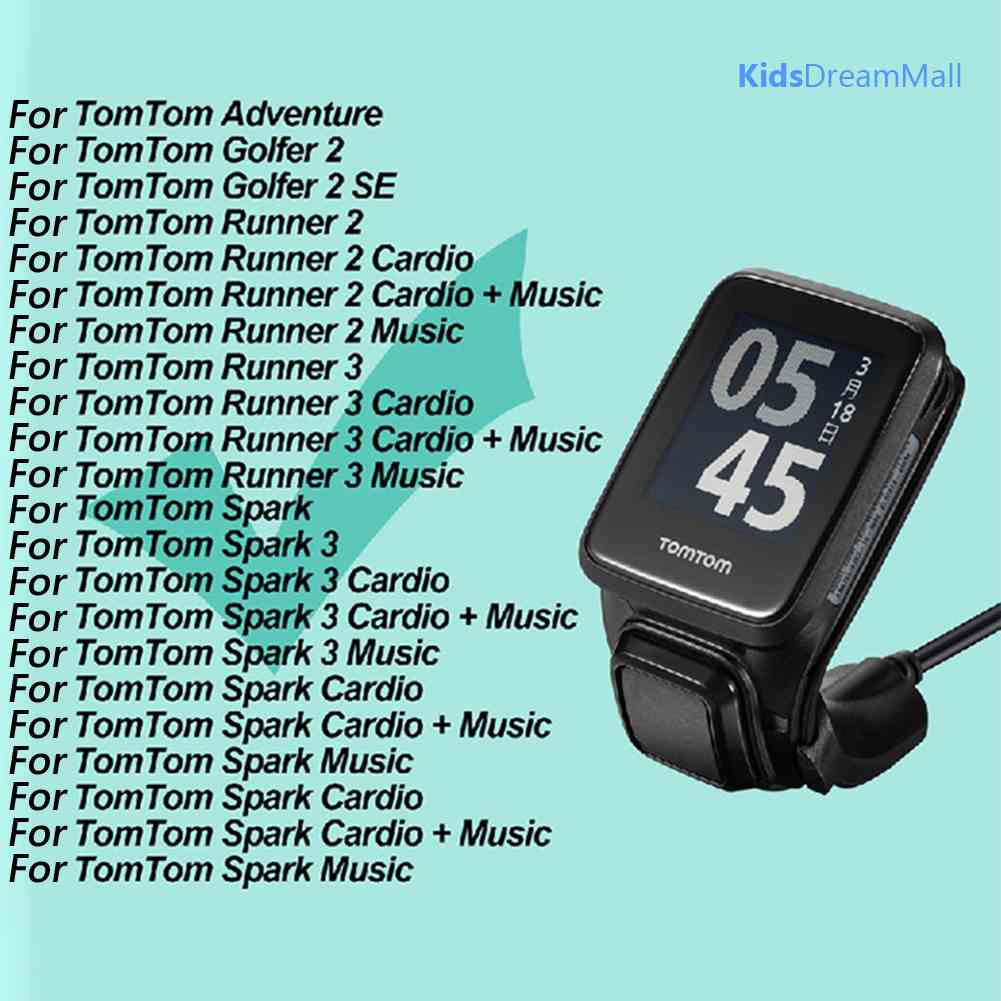 Cáp Sạc USB Chuyên Dụng Cho Đồng Hồ Thông Minh TomTom Spark / Runner