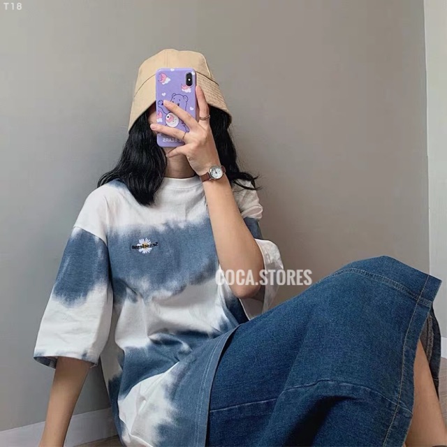 [T18] 🌼 Áo phông loang DAISY hot hit (có sẵn/ảnh thật)