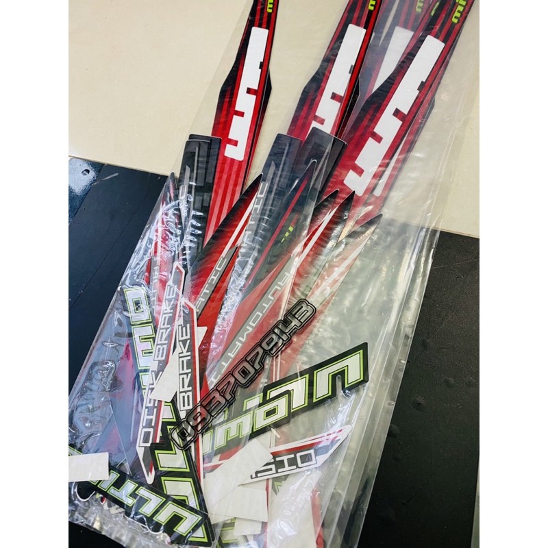 ( Quí khách vui lòng mang ra tiệm cho thợ dán ) Tem mio ultimo 2006 zin lụa chuẩn hàng