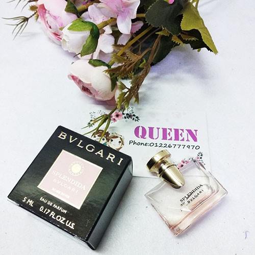 Nước Hoa Nữ Bvlgari Splendida Rose Rose 5ml - Chính Hãng