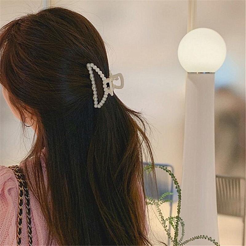 Kẹp tóc, cặp tóc hạt ngọc thanh lịch thời trang Hàn Quốc cho nữ nhiều kiểu tùy chọn Gommiecorner