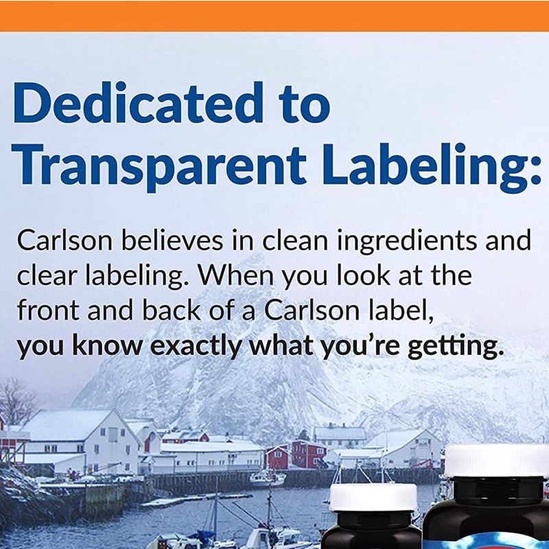 Bổ sung Omega3 Carlson Elite Pack 90+30 Soft Gels