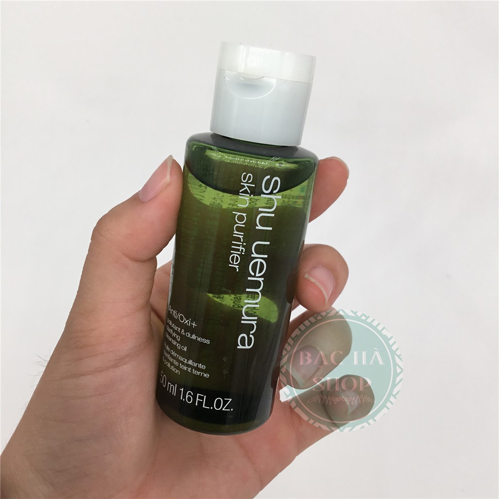 Shu uemura Tẩy Trang Anti/Oxi Skin Refining Cleansing Oil (XANH) 50ml