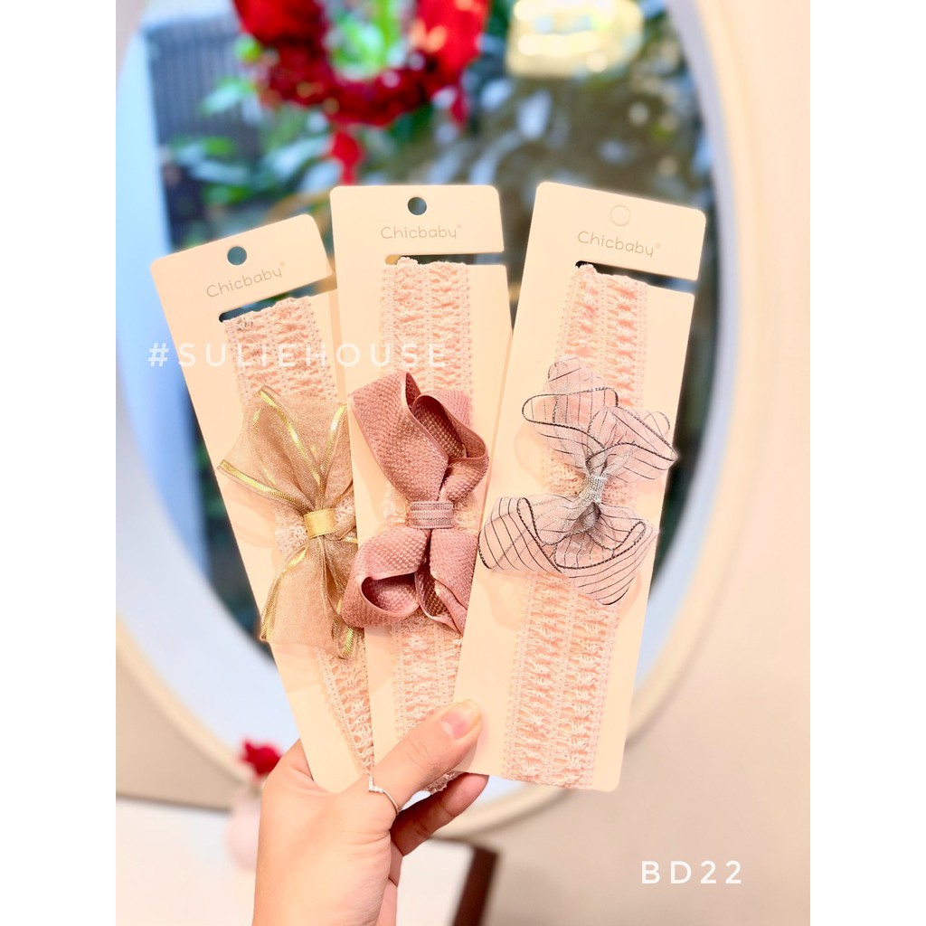 Tổng hợp các mẫu băng đô cho bé 0-2 tuổi p.1