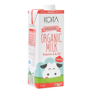 Sữa bò ít béo hữu cơ Koita