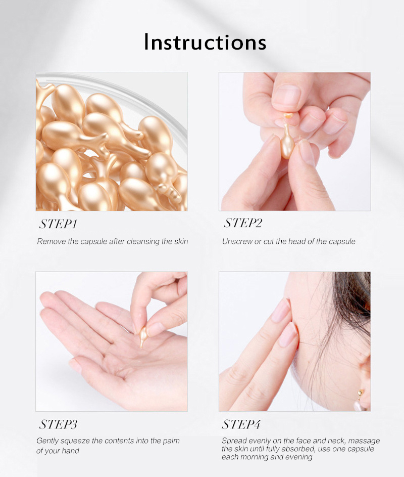 Lọ 30 Viên Nang Tinh Chất Nhau Thai Cừu / Serum Dưỡng Ẩm Chống Lão Hóa Làm Trắng Da Mặt