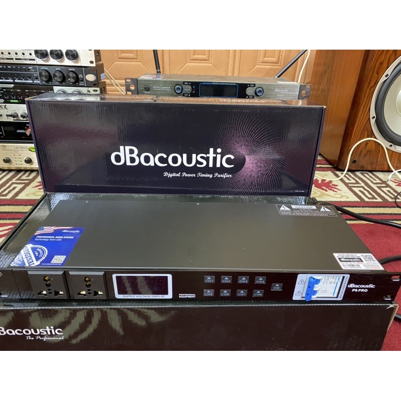 Quản lý nguồn chính hãng dBacoustic P9 pro