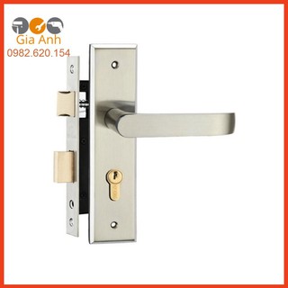 Khoá Cửa Tay Gạt Huy Hoàng SS5810 (khoá thông phòng)