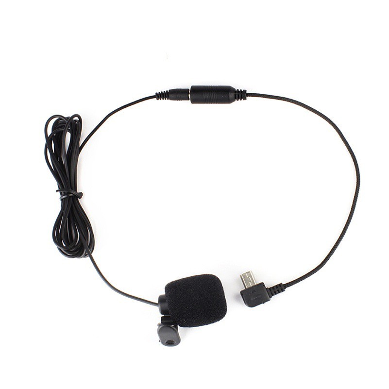 Micro Ngoài Có Kẹp Gắn Kèm Dây Cáp USB 3.5mm Cho GoPro Hero 3 3+ 4