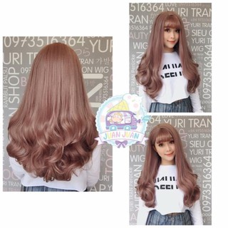 Sale Khô Máu - Tóc giả nữ cả đầu ❤️FREESHIP❤️ Tóc giả nguyên đầu xoăn mã 8136