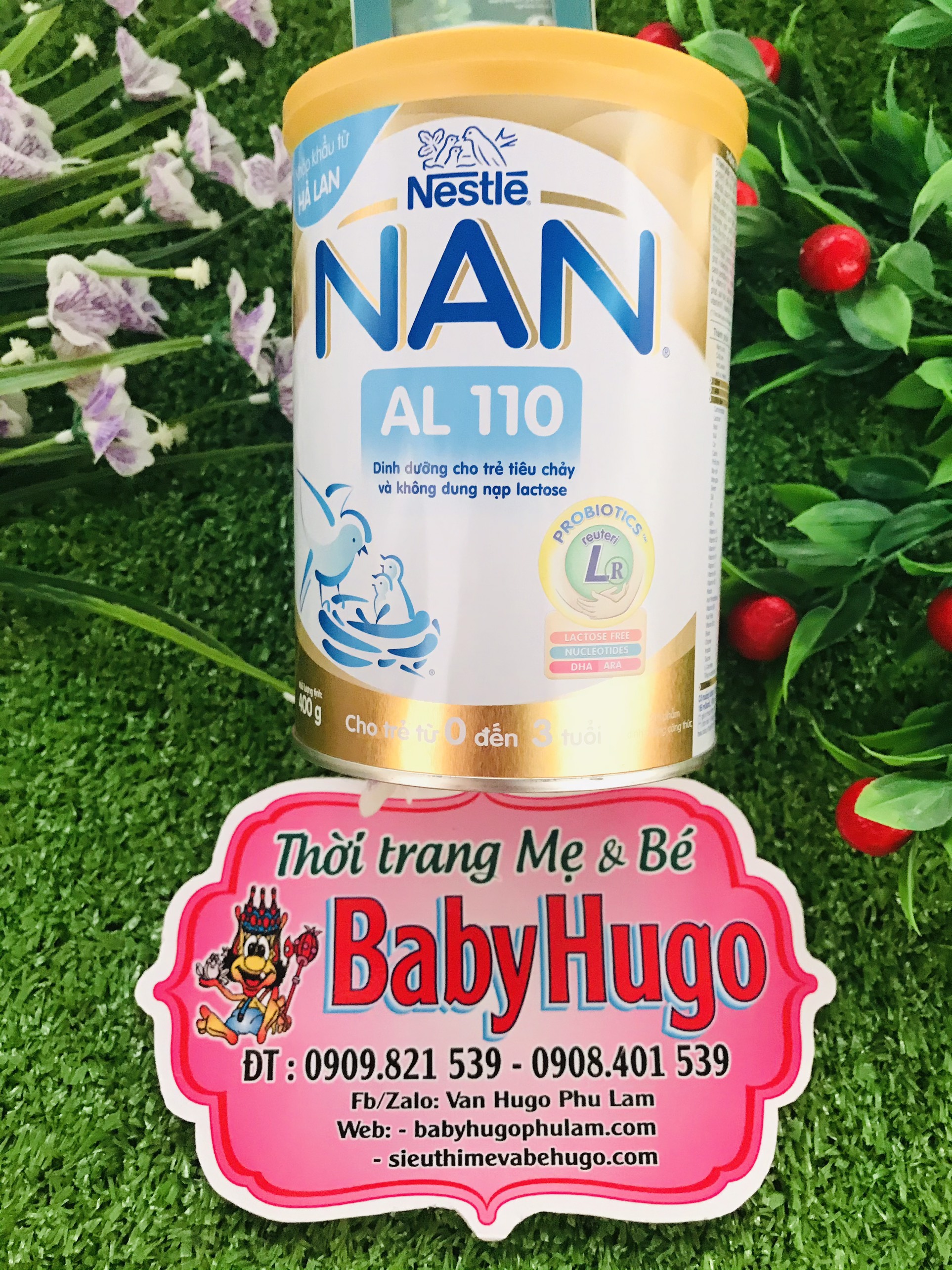 Sữa Nan ALL 110 400g 0 - 3 tuổi (Bé Tiêu Chảy)