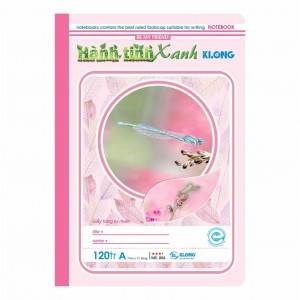 Vở kẻ ngang Hành Tinh Xanh KLONG B5 120 trang 58/84; MS: 806