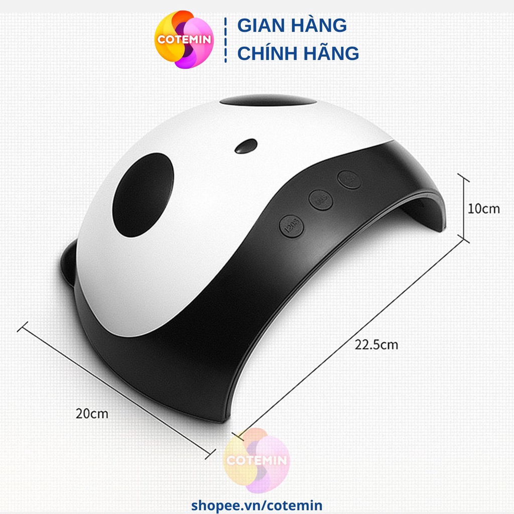 Máy hơ gel cao cấp GẤU TRÚC chính hãng COTEMIN