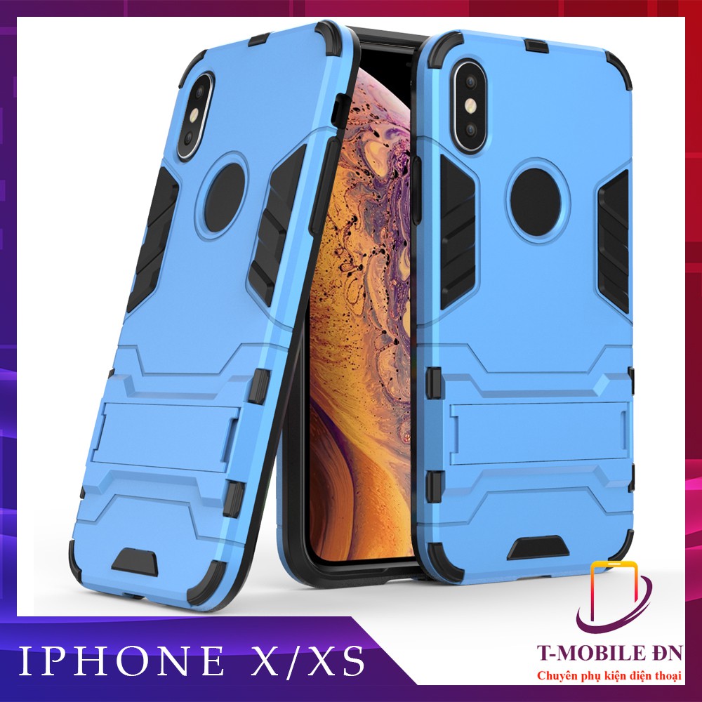 Ốp lưng iPhone 6 6s Plus 7 8 Plus iPhone X XR XS Max iron man chống sốc bảo vệ camera