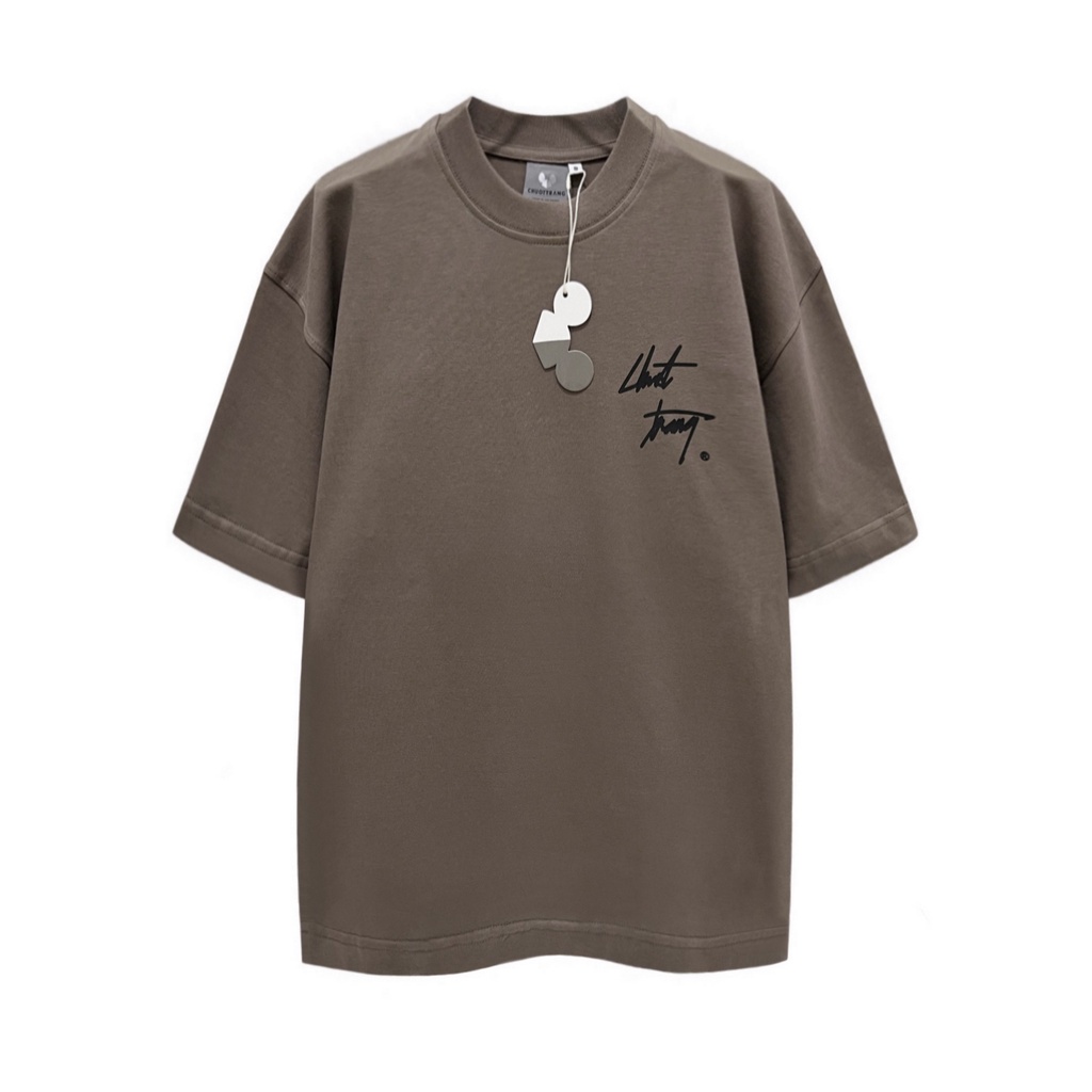 ÁO THUN BIG SS socola CHUOTTRANG