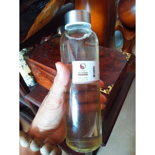 Tinh dầu gỗ Gù Hương xá xị nguyên chất lọ 0.5lít
